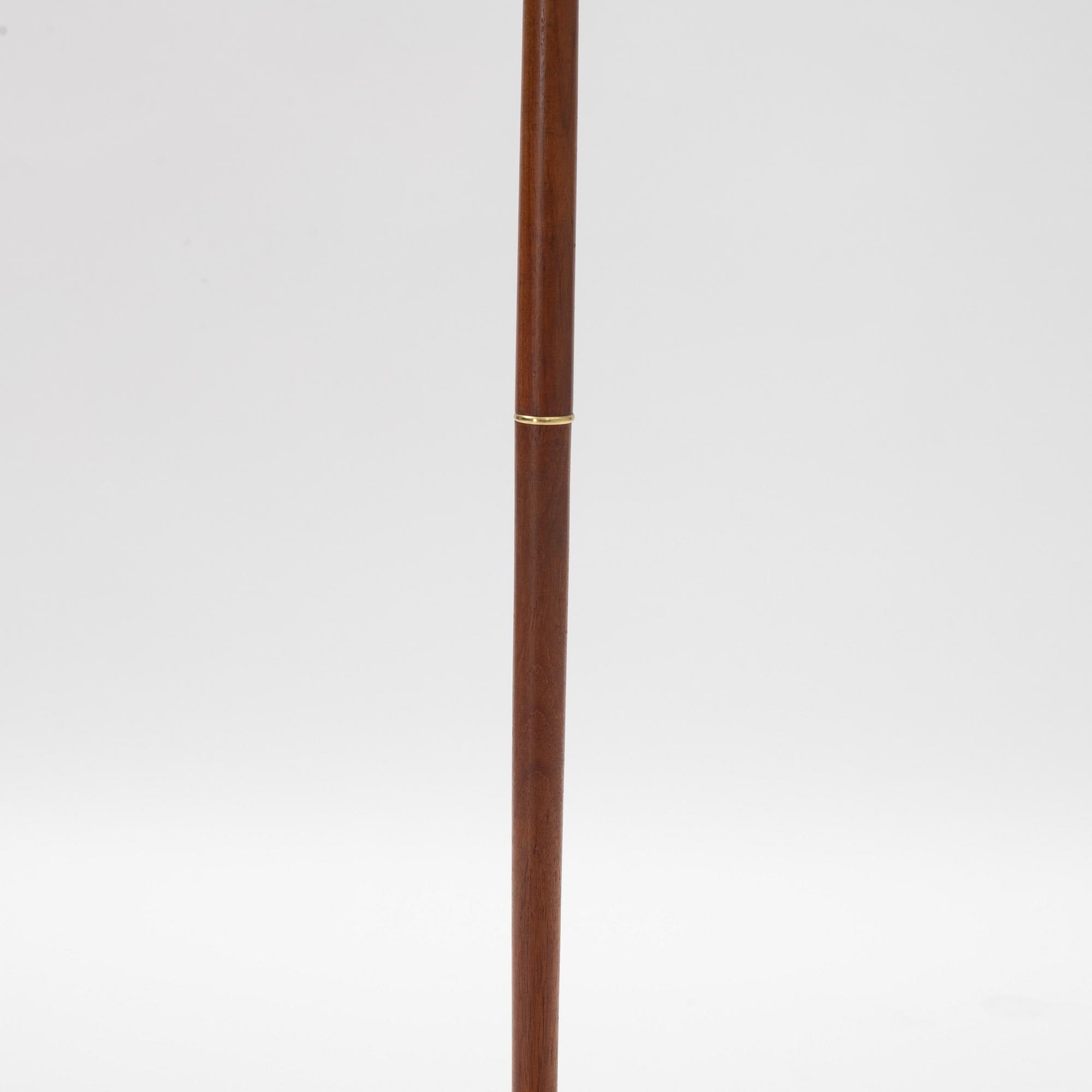 A 1960's/70's floor lamp, Möllers Armatur, Eskilstuna, Sweden.