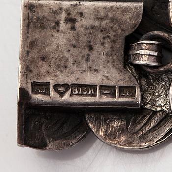 Bracelet, silver, A. Tillander, Helsinki 1940.