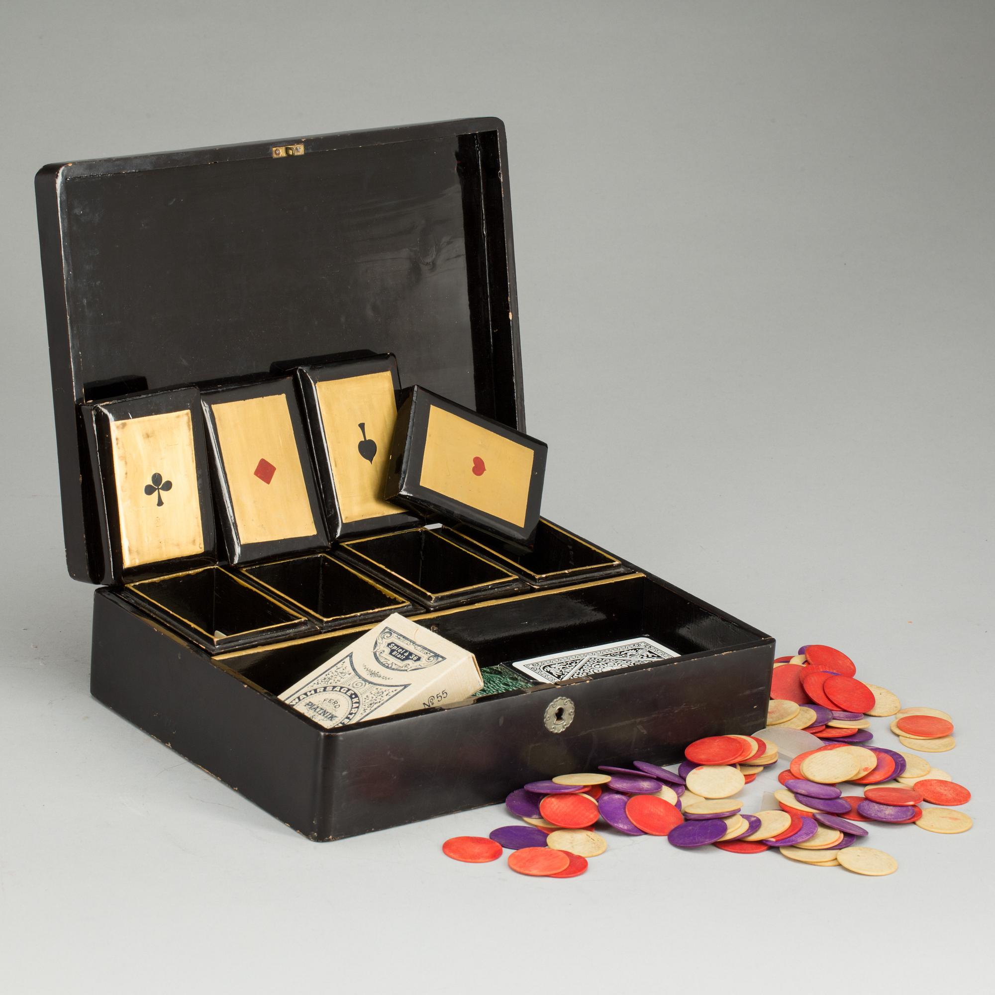 SPELSCHATULL, Kina, 1900-talets första hälft.