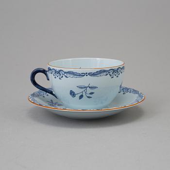 MATSERVIS, 67 delar, porslin, "Ostindia", Rörstrand, 1970/80-tal.