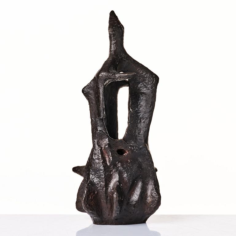 Eric Grate, bronsskulptur,  signerad EG med monogram, numrerad 4/6.