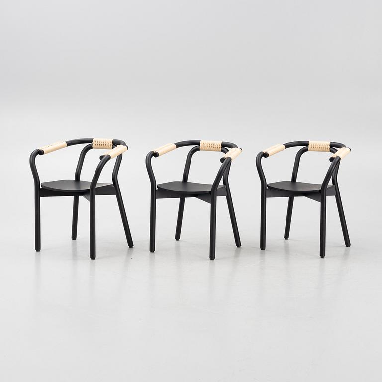 Tatsuo Kuroda, six "Knot" chairs, Normann Copenhagen, Denmark.