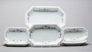 SERVIS, ca 45 delar, Maria Rosenthal, 1900-talets mitt, porslin.