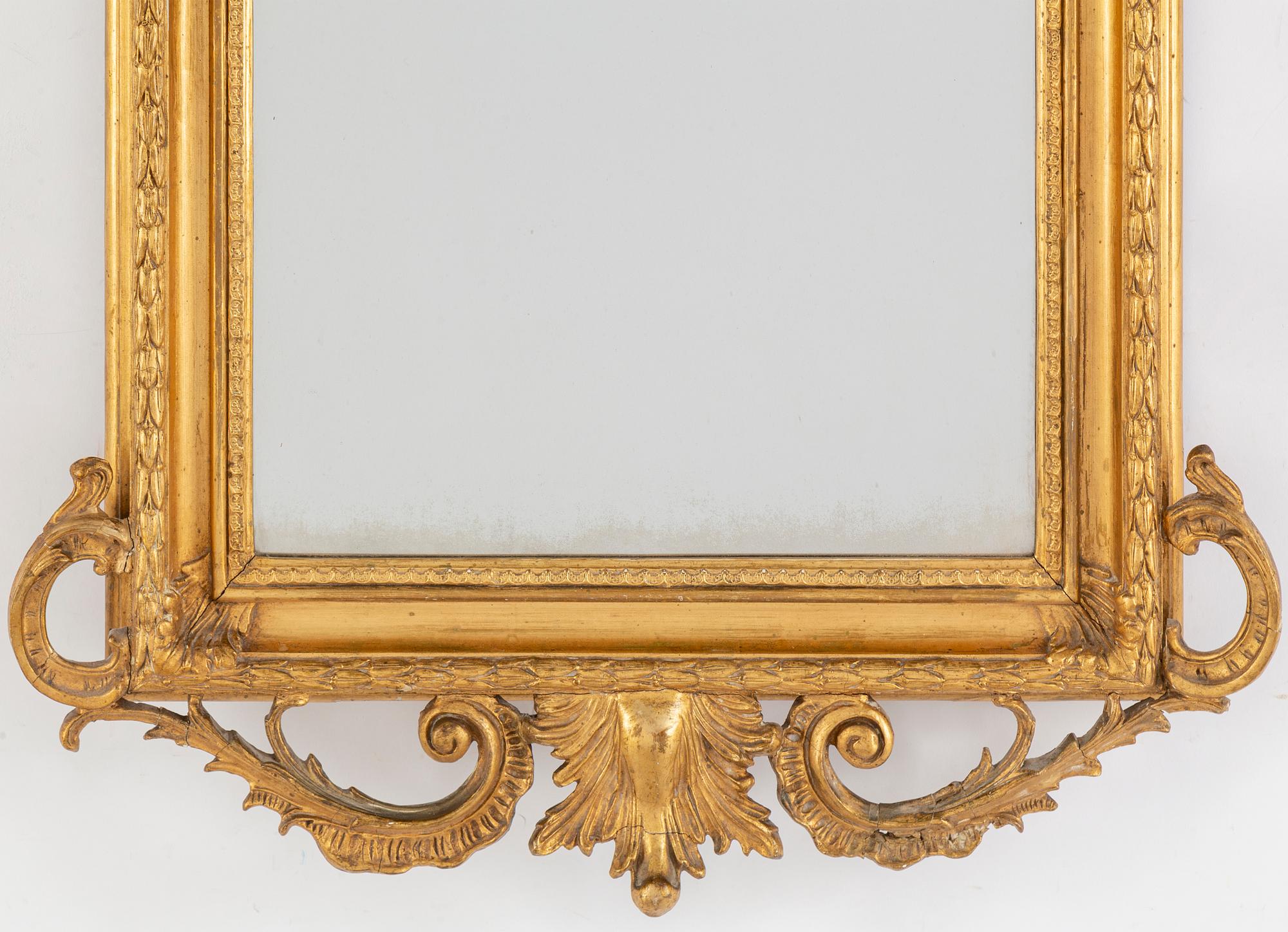 SPEGEL, rokokostil, 1800-talets slut.