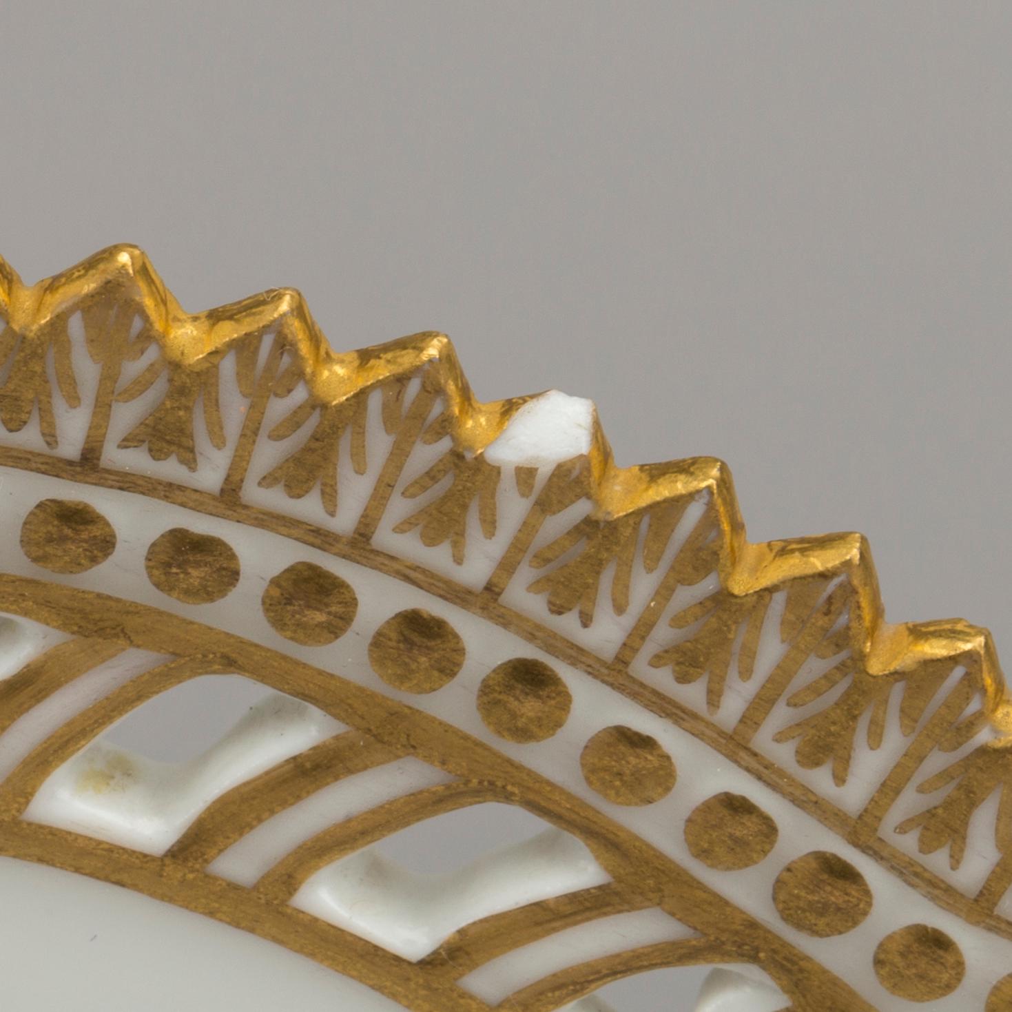 A "FLORA DANICA" PLATE, porcelain, no 20/3547, Royal Copenhagen (1898-1923).