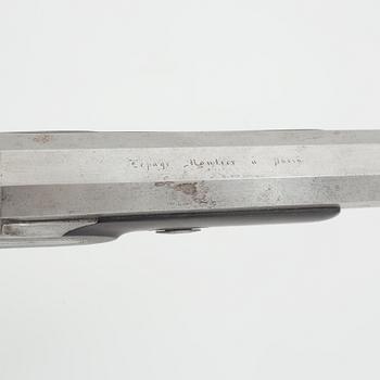 Slaglåspistoler, ett par, franska av Lepage-Moutier, 1840-tal.