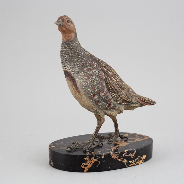 A Viennese cold painted bronze figurine, circa 1900.