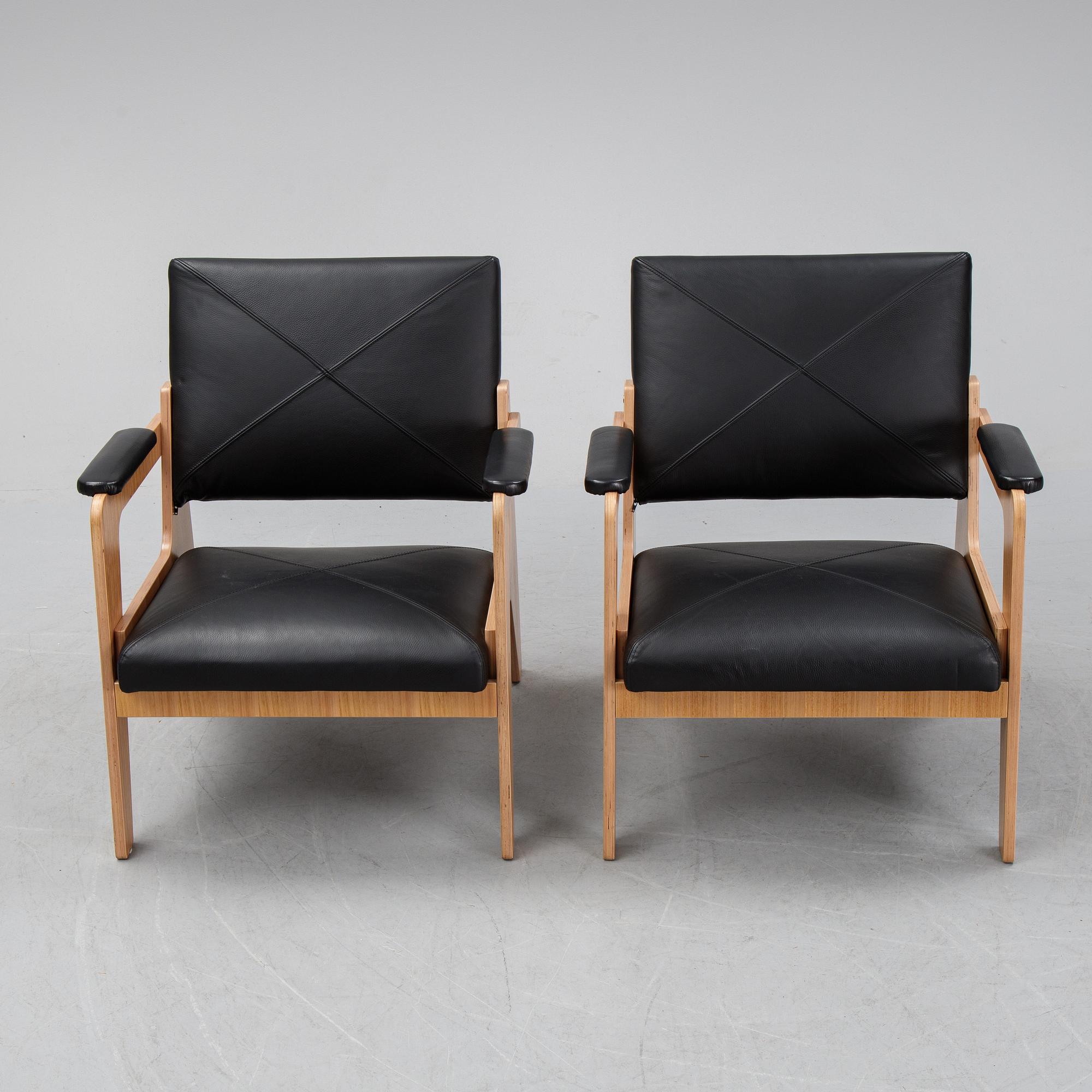 A pair of 'Tillfälle' armchairs, IKEA, 2016.