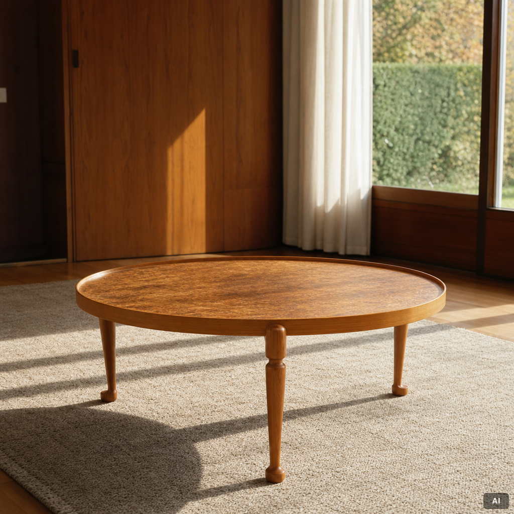 Josef Frank, soffbord, modell 2139, Firma Svenskt Tenn, efter 1985.