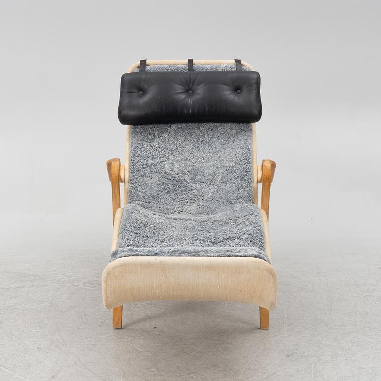 Bruno Mathsson, a "Pernilla" lounge chair, Dux, Sweden, second half of the 20th century.