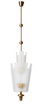 550. A Swedish Modern hanging light, 1940's.