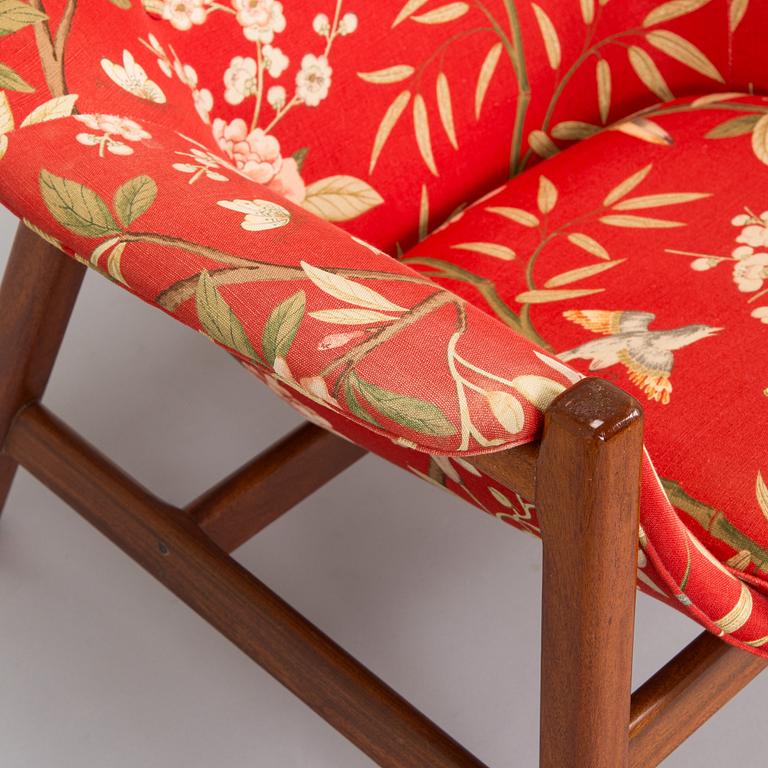 Carl Gustaf Hiort af Ornäs, fåtölj, "Caravelle", för Puunveisto Oy - Träsnideri Ab, 1960-tal.