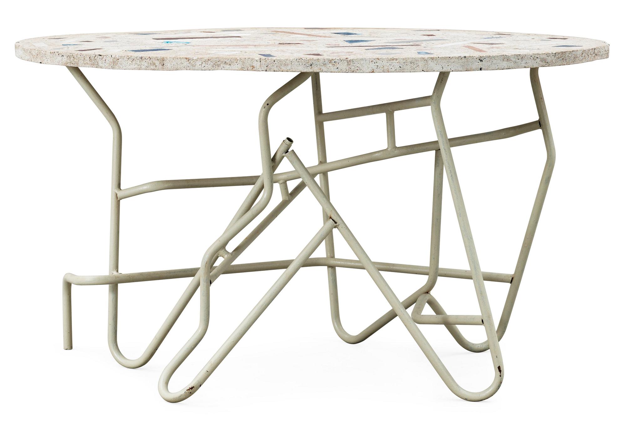 MATS THESELIUS & STAFFAN WIKBERG, bord, "Terrasso", Stockholm 1984.