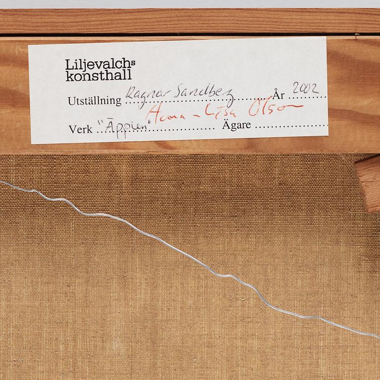 Ragnar Sandberg, "Äpplen".