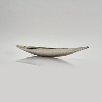 Tapio Wirkkala, a silver bowl, model TW9, marked TW, Kultakeskus, Hämeenlinna 1978.