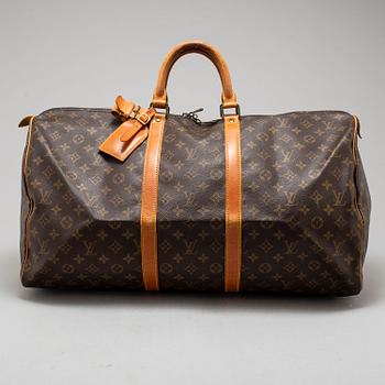 LOUIS VUITTON, weekendbag "Keepall 55".