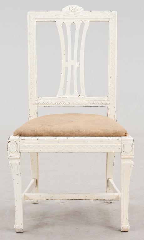 STOL, gustaviansk, Anders Andersson Lindome, omkring 1800.