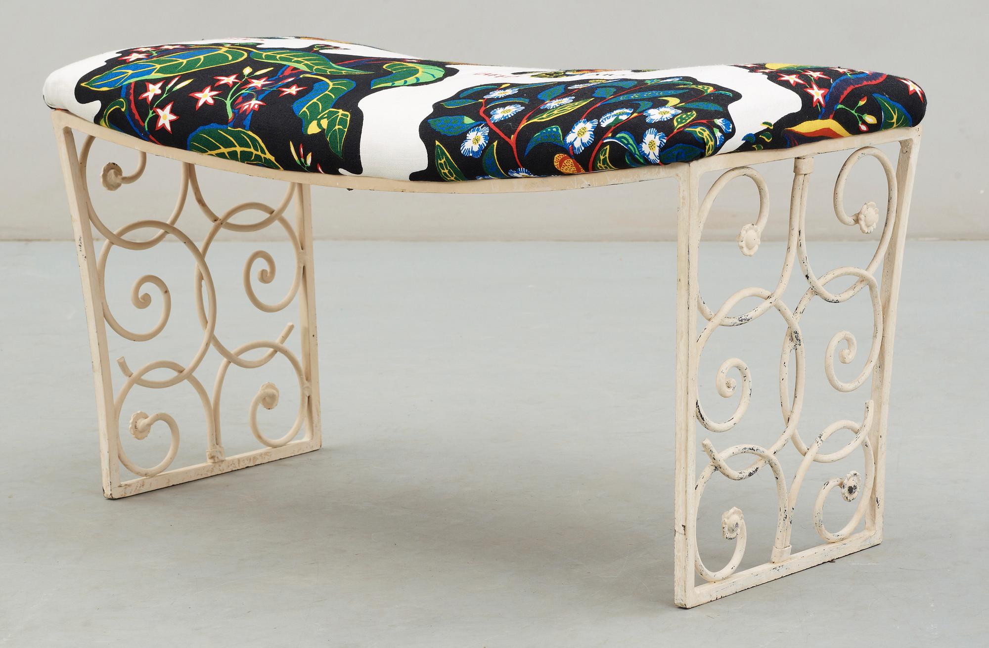 BANKETT, smidesjärn, 1900-talets mitt.