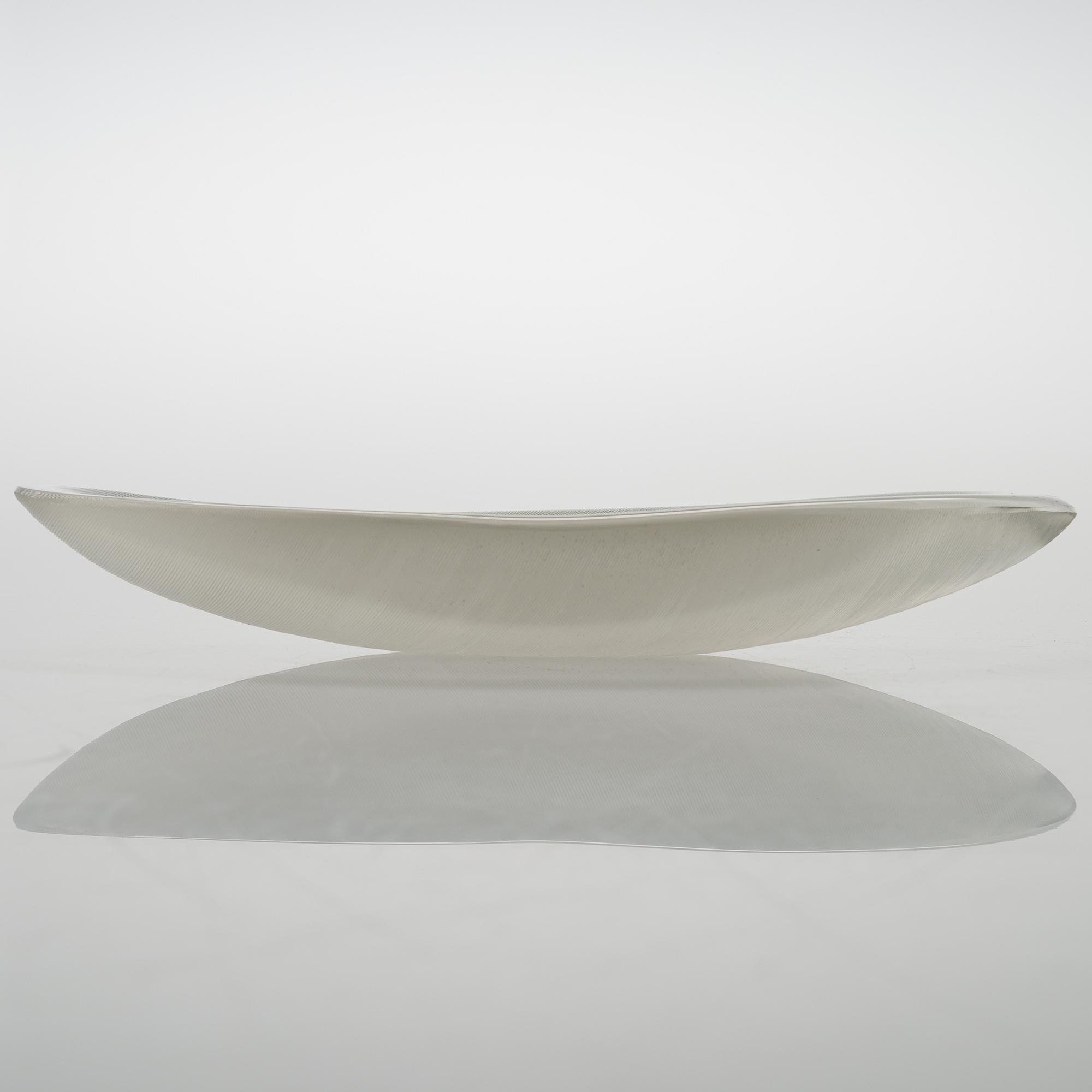 TAPIO WIRKKALA, A '3869' art object, 'Sulka' (Feather), signed Tapio Wirkkala, Iittala -57.