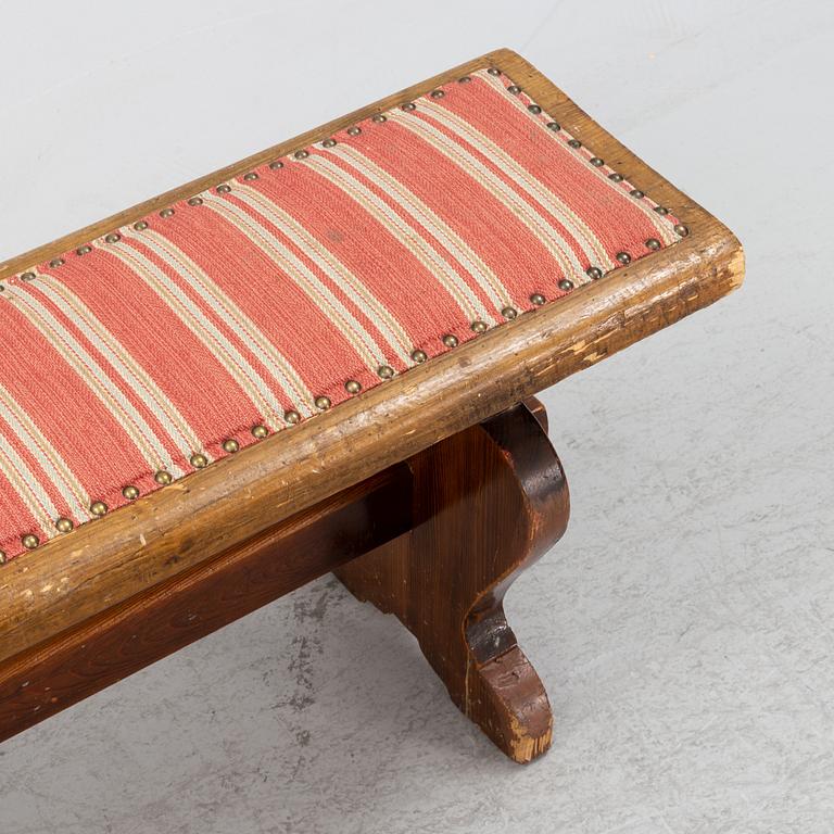 Bänk, 1900-talets början.