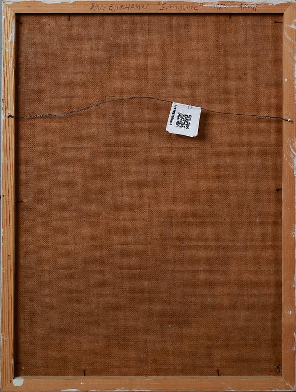 ÅKE BJURHAMN, akryl på duk, signerad och daterad -84.