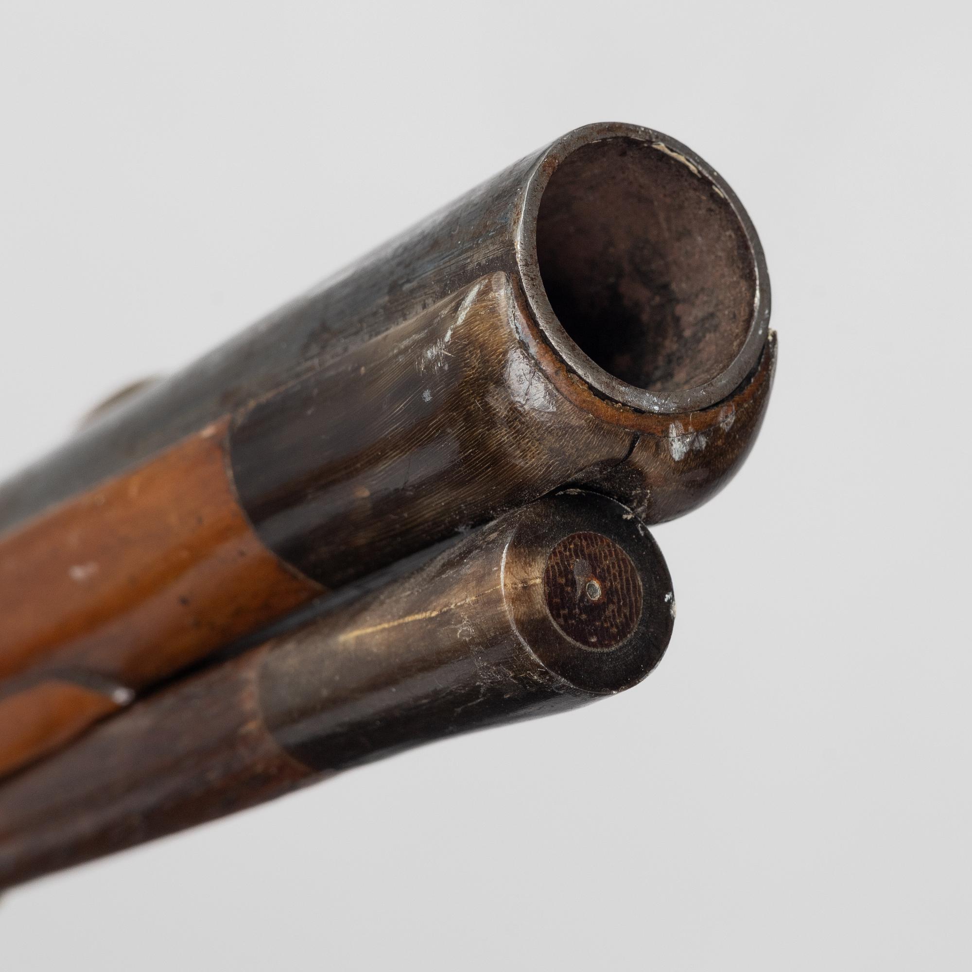 Flintlock gun, signed David Bars, Stockholm (1686-1759).