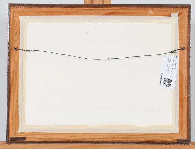 KATHY LONG, pastell, signerad.