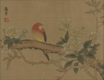 Unidentified artist, three paintings, China, 20th century.