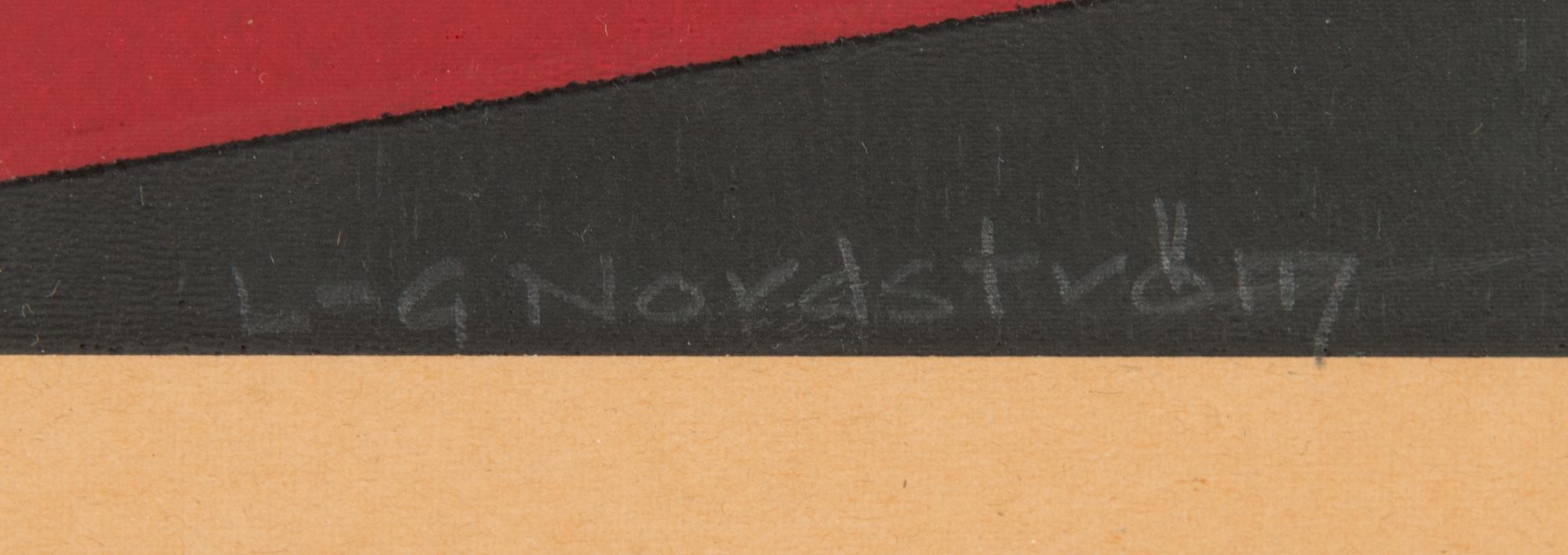 Lars-Gunnar Nordström, serigrafia, signeerattu ja numeroitu 10/10.