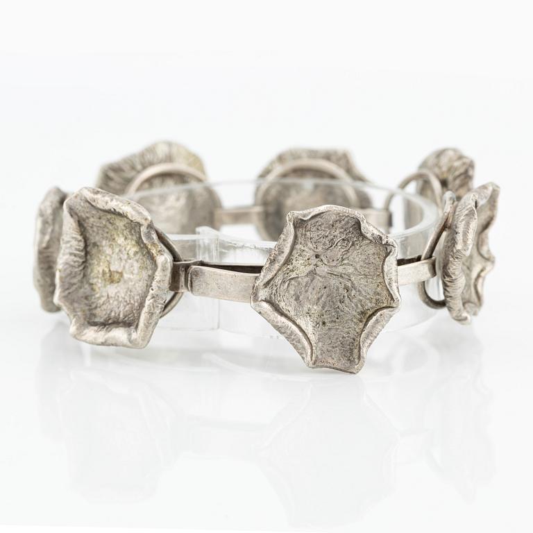 Claës E. Giertta, armband, silver.