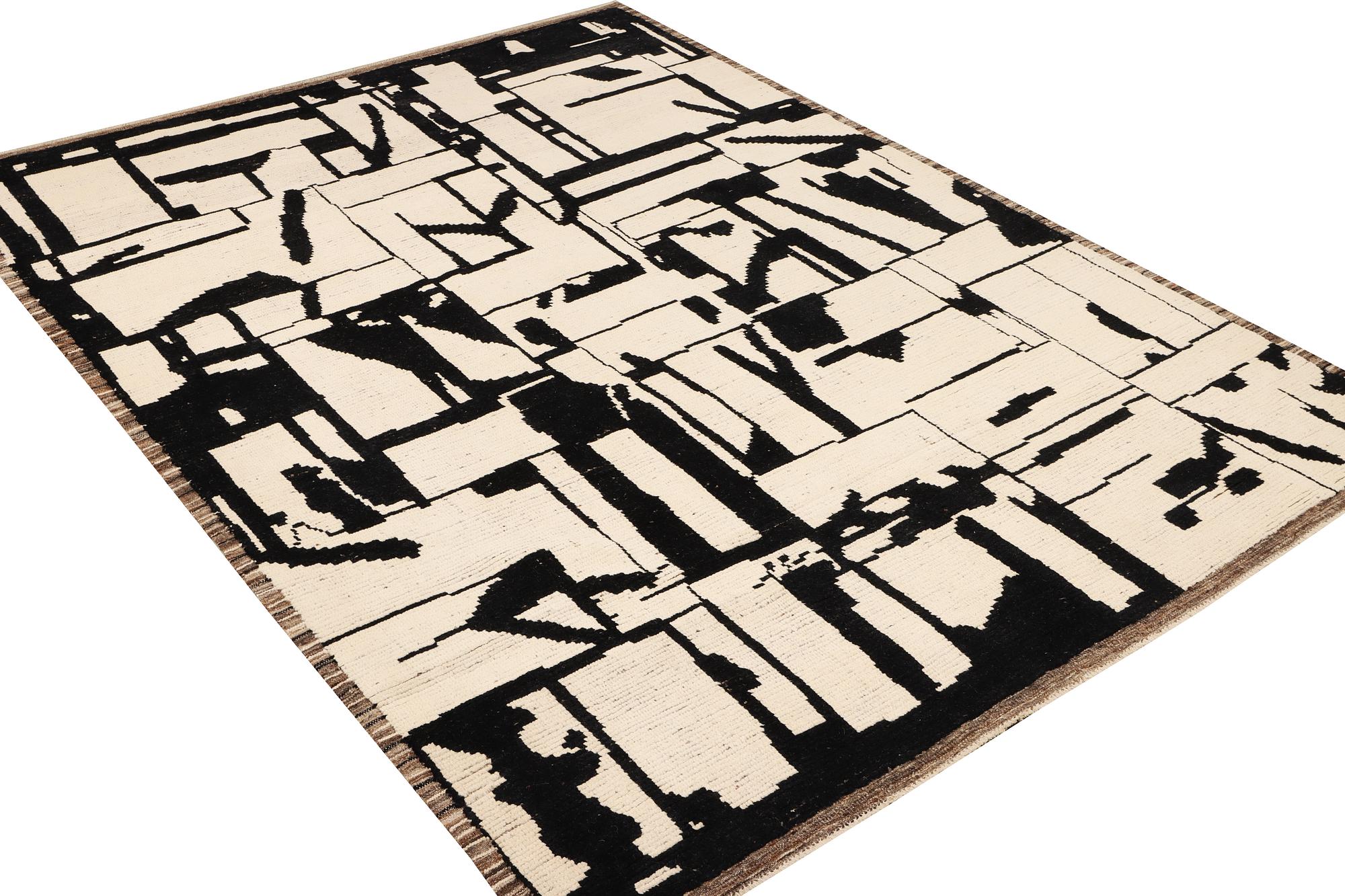 A Modern Design Moroccan carpet, a. 292 x 216 cm.