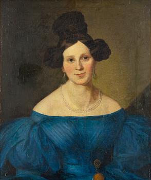 Unknown artist, 19th century, Frau Apotheker Mathilde Sophie Hausteutner.
