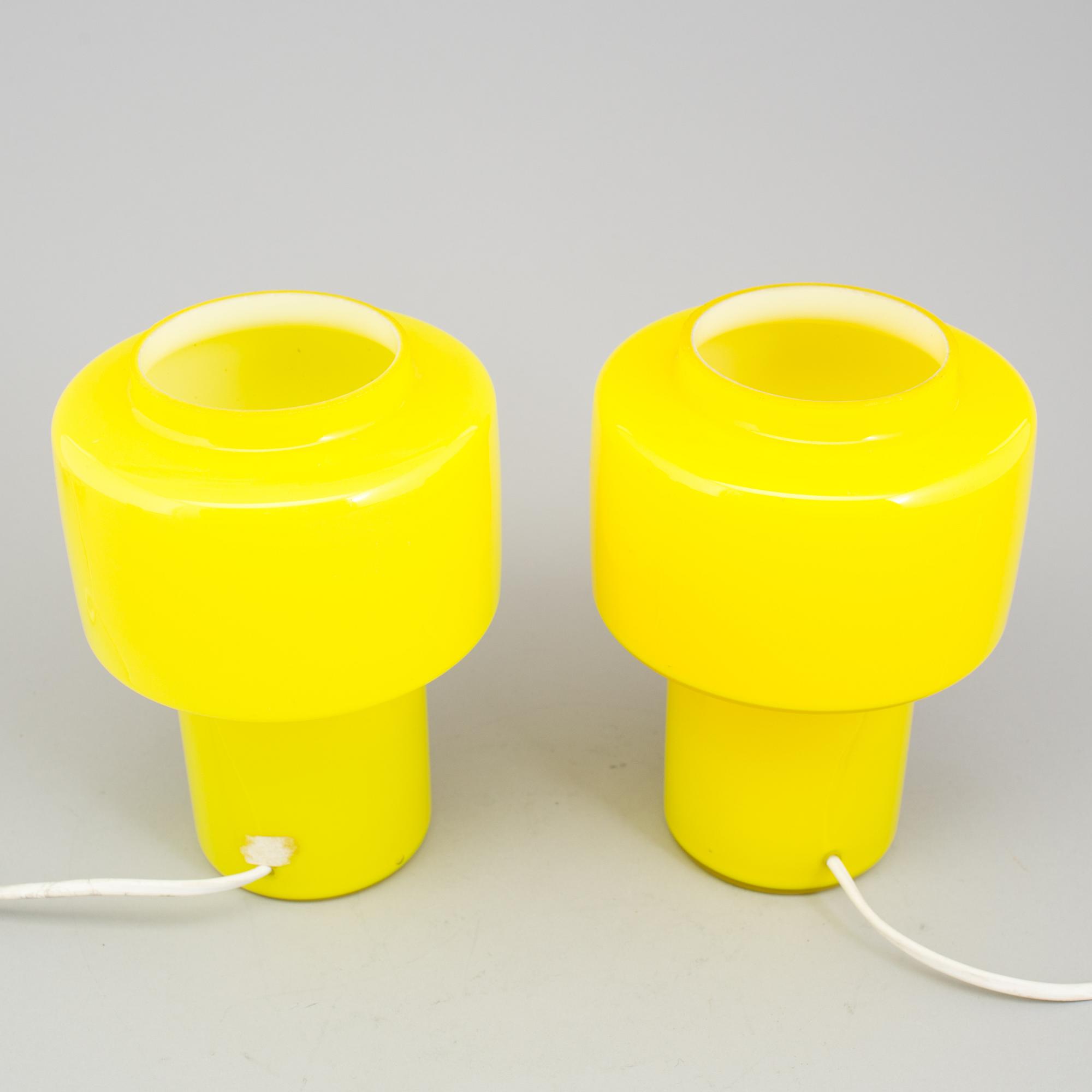 A pair of Luxus table lamps, 20th century.