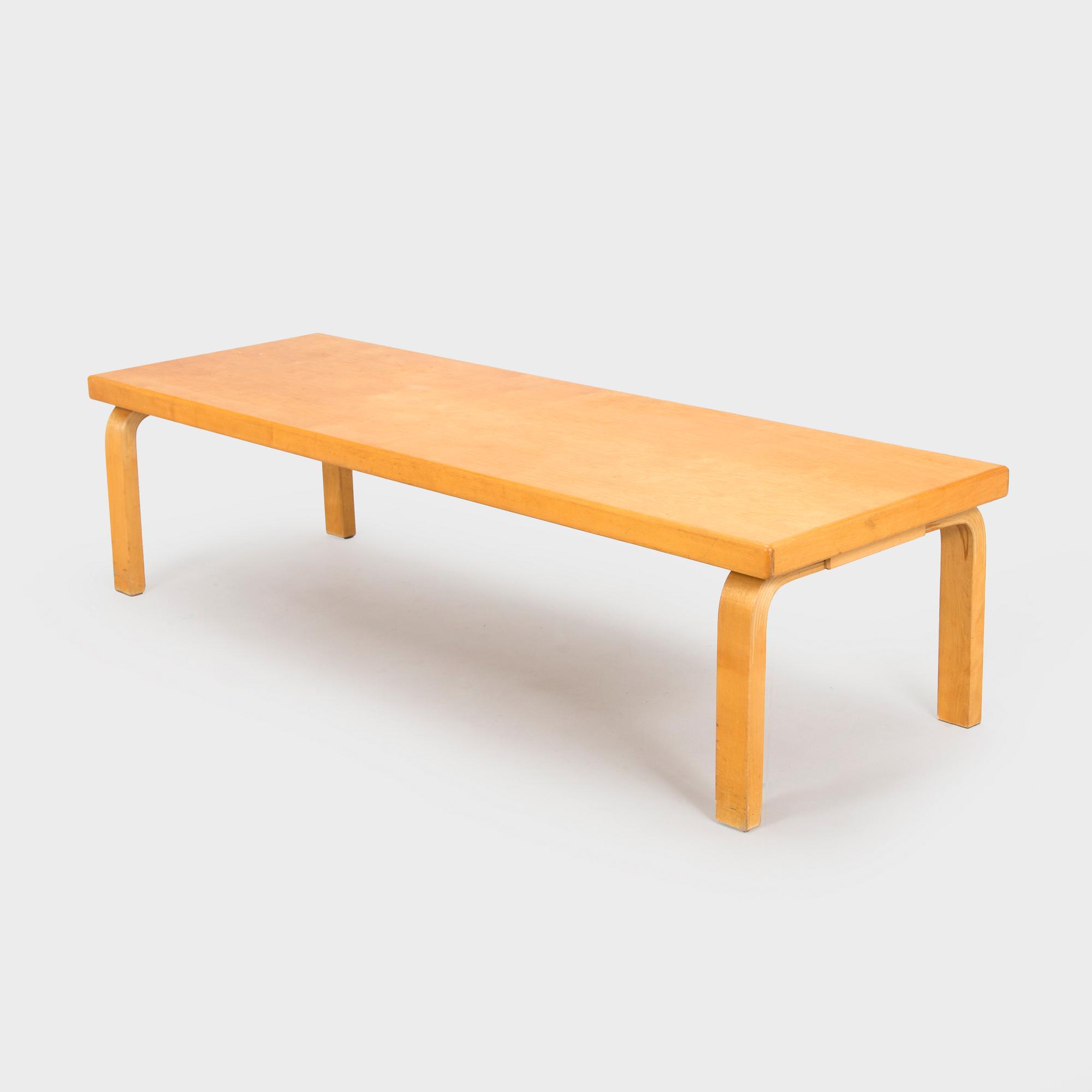 Bänk, modell 168A, design Arteks ritkontor, för O.Y Huonekalu- ja Rakennustyötehdas A.B. 1957.