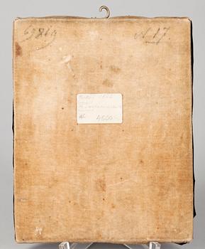 IKON, med silverizza, troligen A. Svyechin, Moskva, Ryssland 1872.