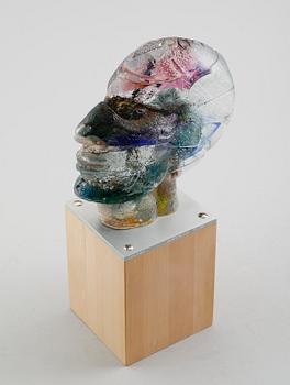 SKULPTUR, glas, Bertil Vallien, Kosta Boda.