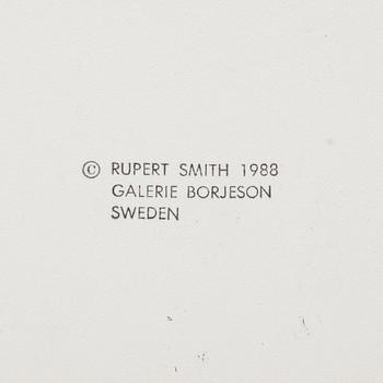 Rupert Jasen Smith, färgserigrafi, 1988, signerad 22/125.