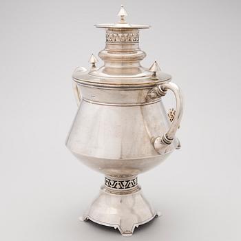 SAMOVAARI, hopea, Khlebnikov, Moskova 1899-1908.