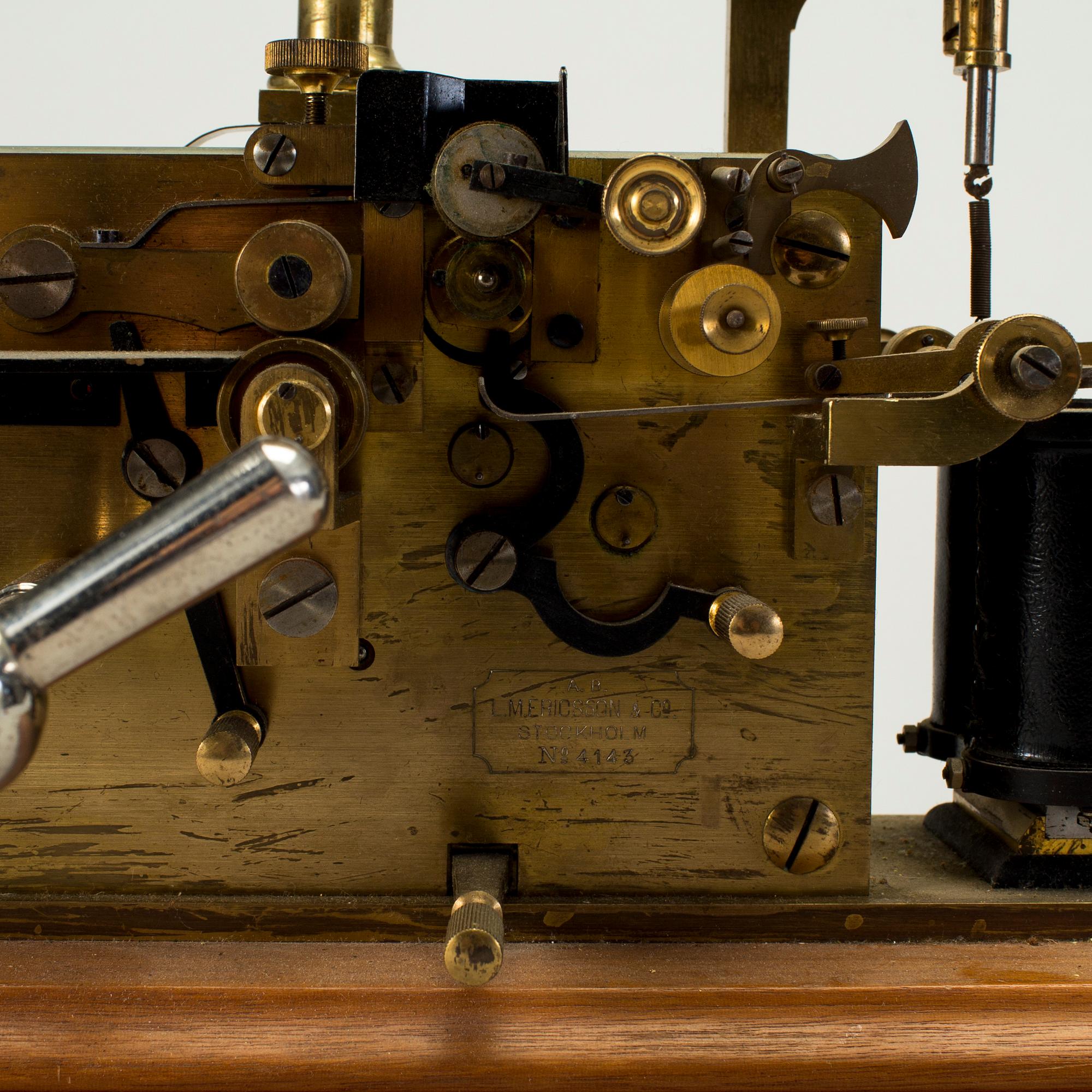 TELEGRAF, L.M. Ericsson, Stockholm, 3 delar, 1900-talets första hälft.