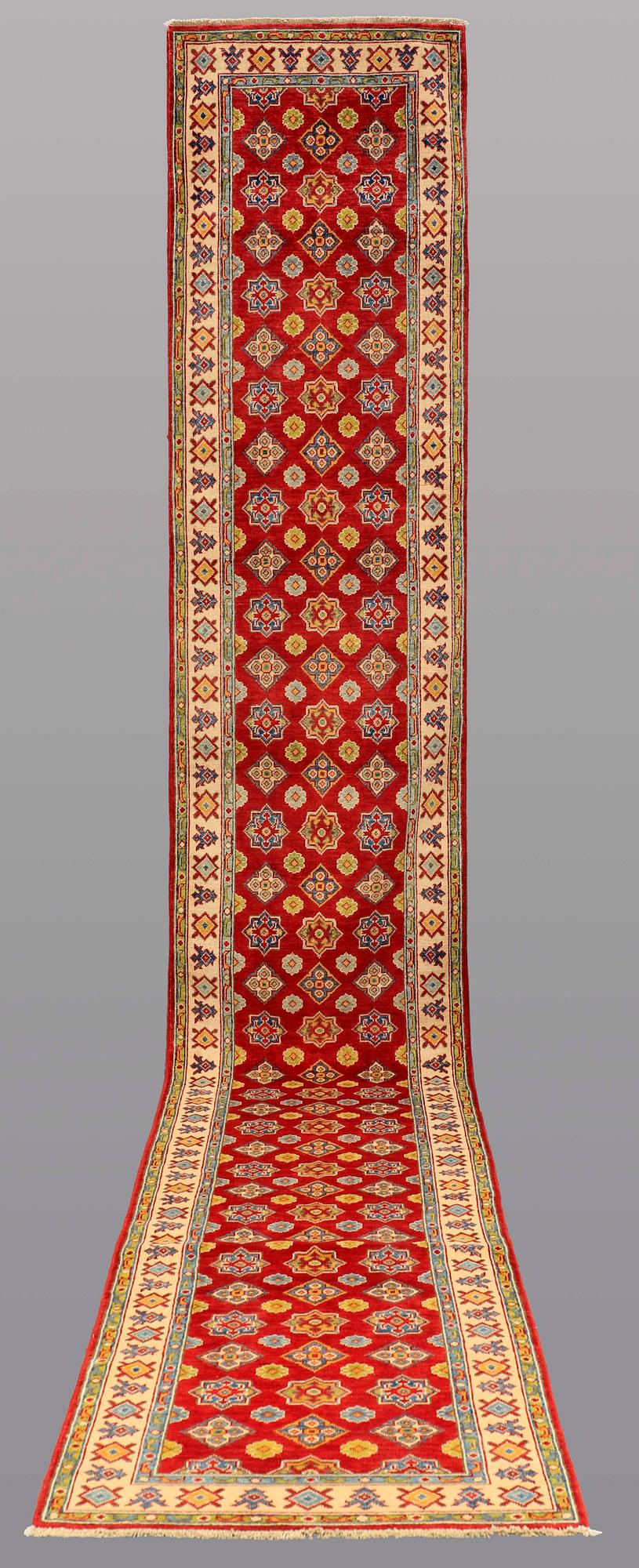 GALLERIMATTA, Kazak design 525 x 80 cm.