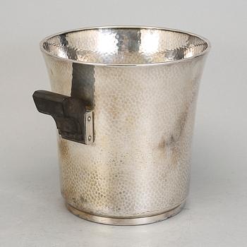VINKYLARE, nysilver, art deco, märkt Qvist, 1900-talets andra kvartal.