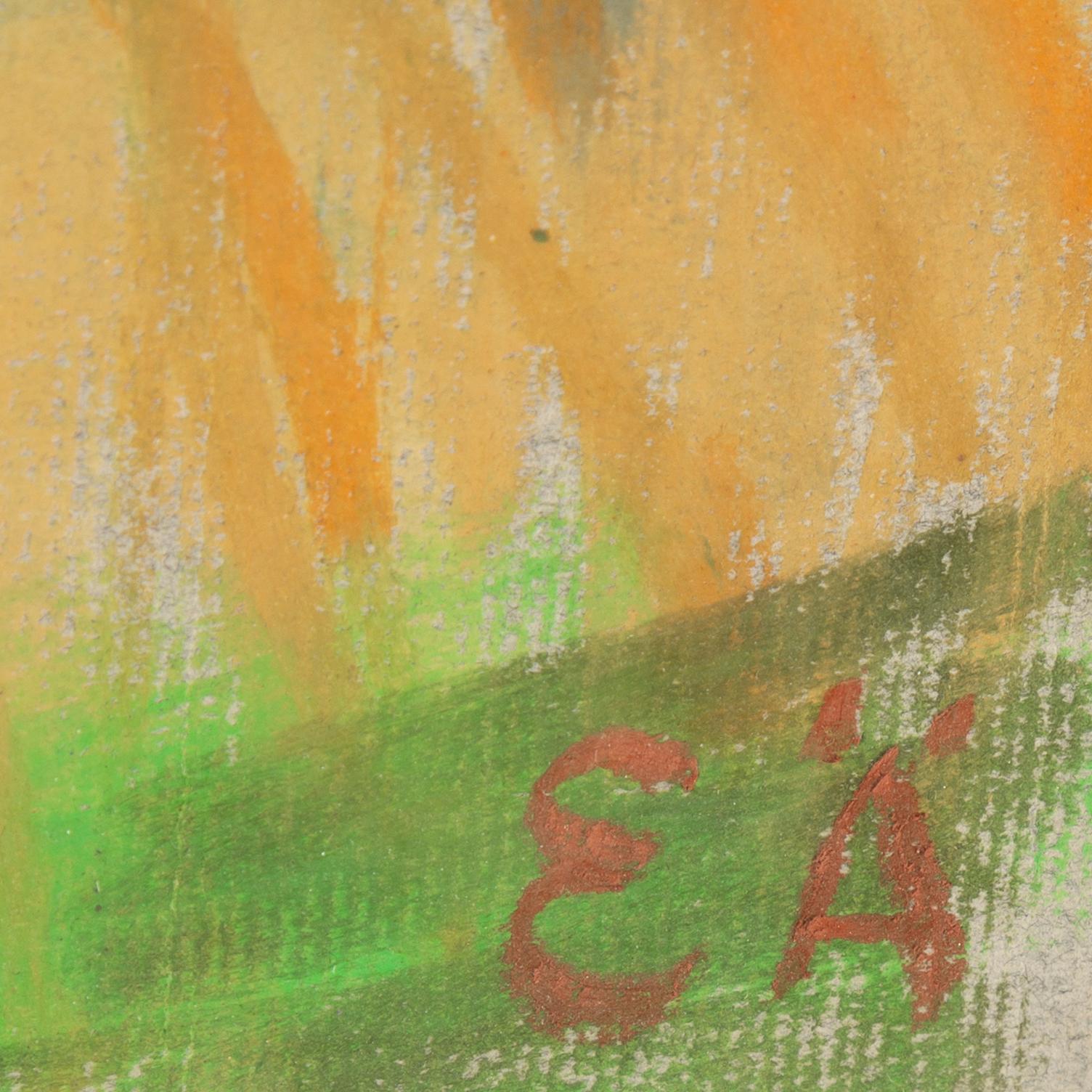 ERLING ÄRLINGSSON, pastell, signed EÄ.