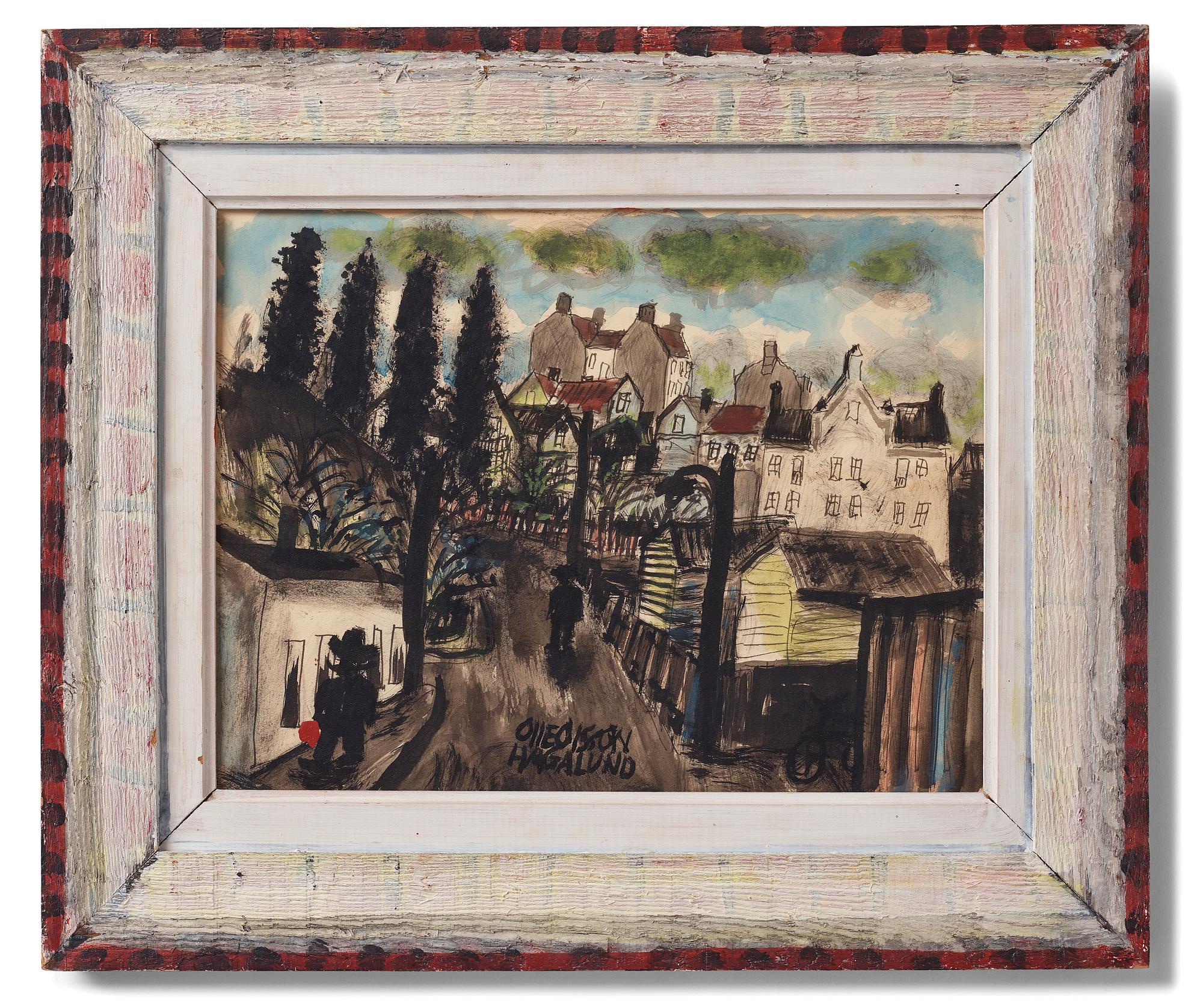 Olle Olsson-Hagalund, "Kväll, Hagalund".