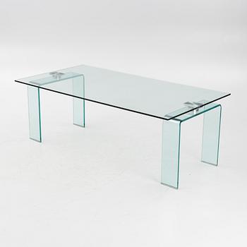 Studio Kronos, an 'Azimut' glass dining table, Cattelan Italia.