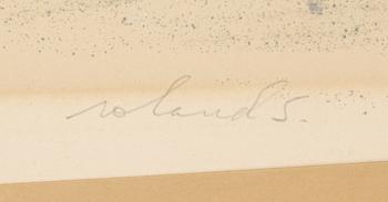 Roland Svensson, lithograph in colours, signed HC XXV/L.