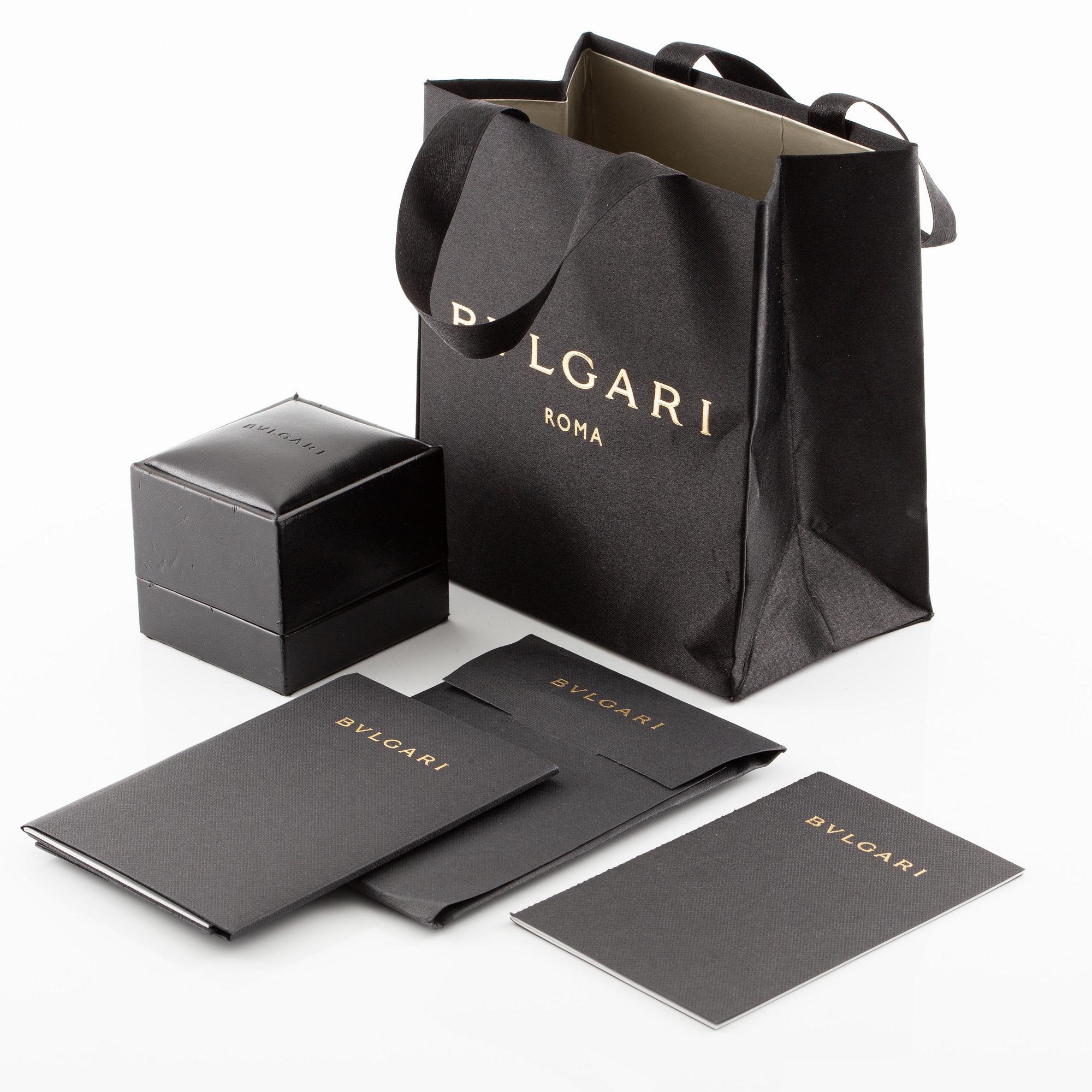 Bulgari ring "B.zero1" 18K gold.