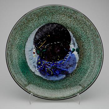 FAT, glas, Bertil Valien, Kosta Boda, signerad.