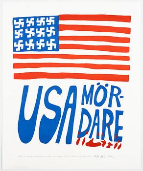 Carl Johan De Geer, "USA Mördare" (Stora bilden).