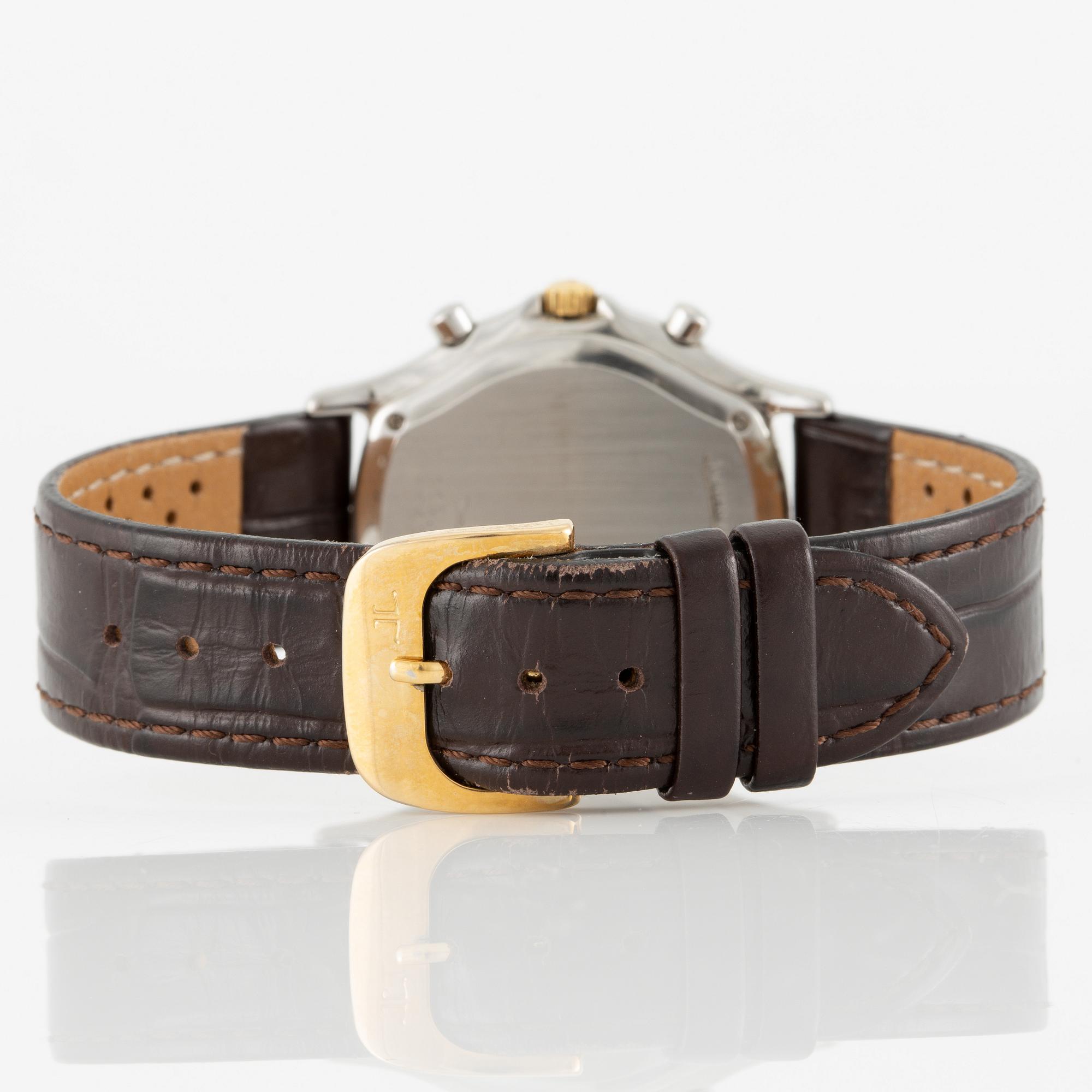 Jaeger-LeCoultre, Heraion, chronograph, wristwatch, 33 mm.