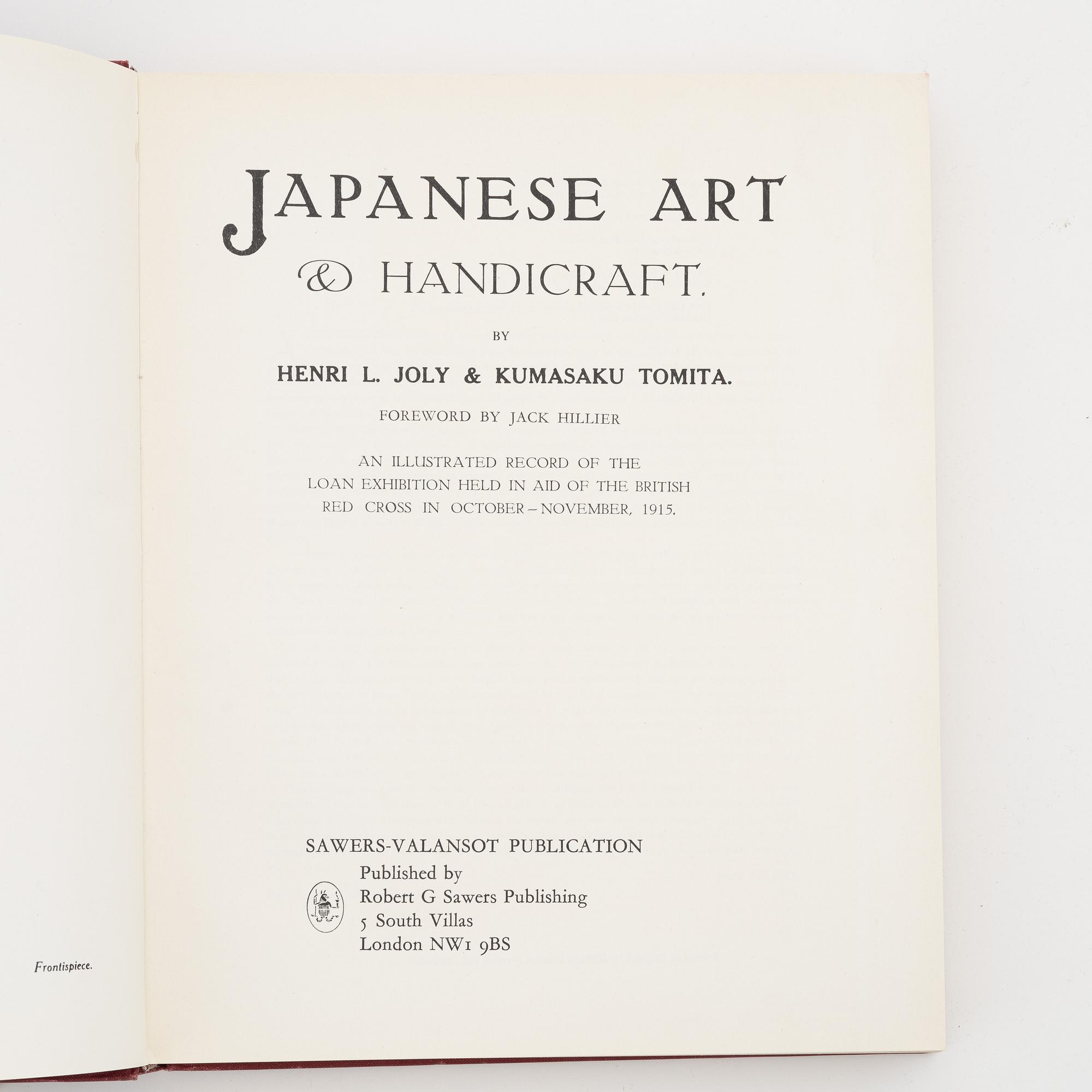 A library on the subject of Japanese art from an important